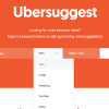 Ubersuggest